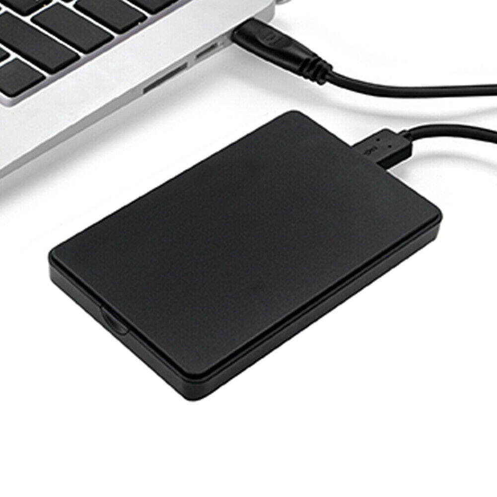 US 2-4 2.5" SATA USB 3.0 Hard Drive Disk HDD SSD Enclosure External Laptop Case