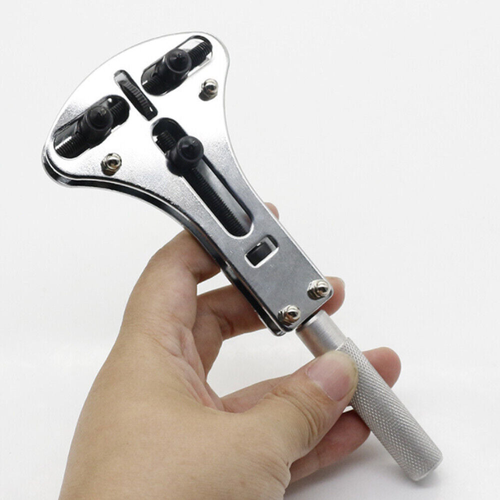 US 1-2 Pc 18-55mm Watch Repair Tool Screw Case 18 - 60mm Back Opener Remover