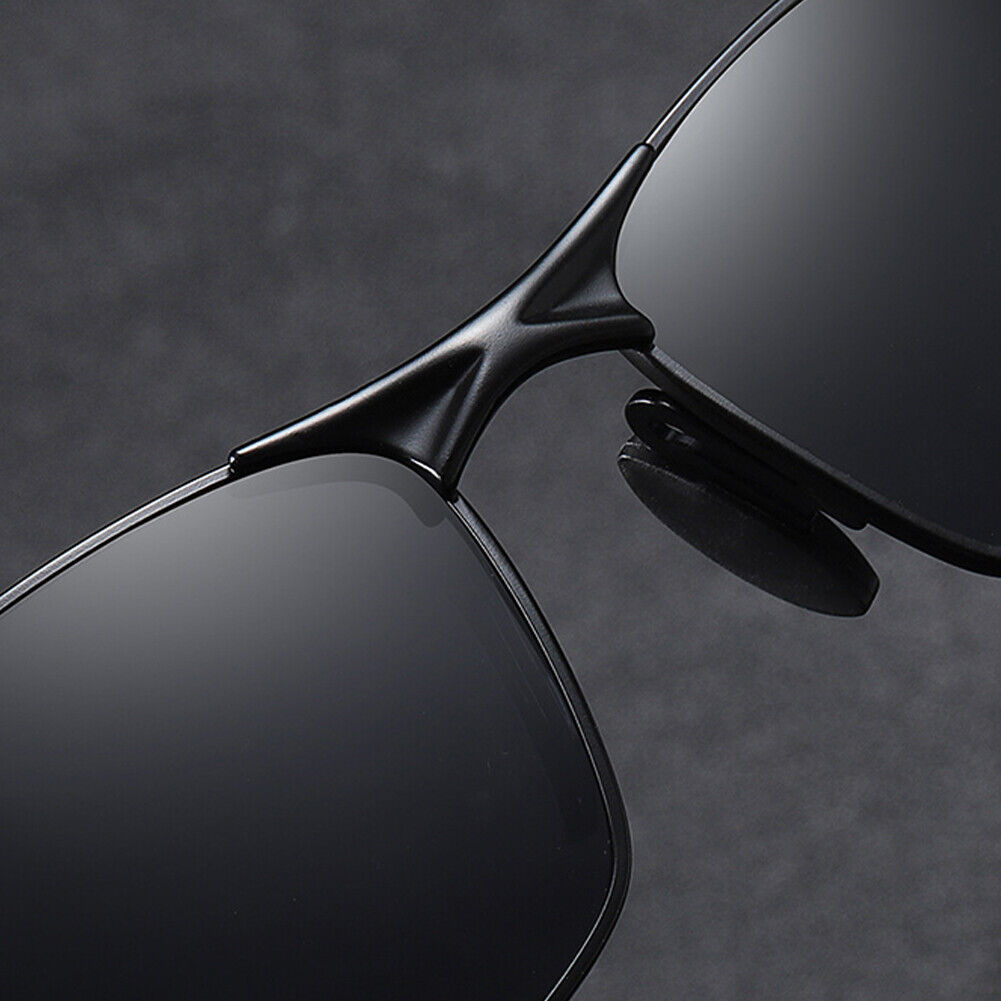 US 2-4 Pcs Aluminium HD Polarized Photochromic Driving Sunglasses Safety Glasses