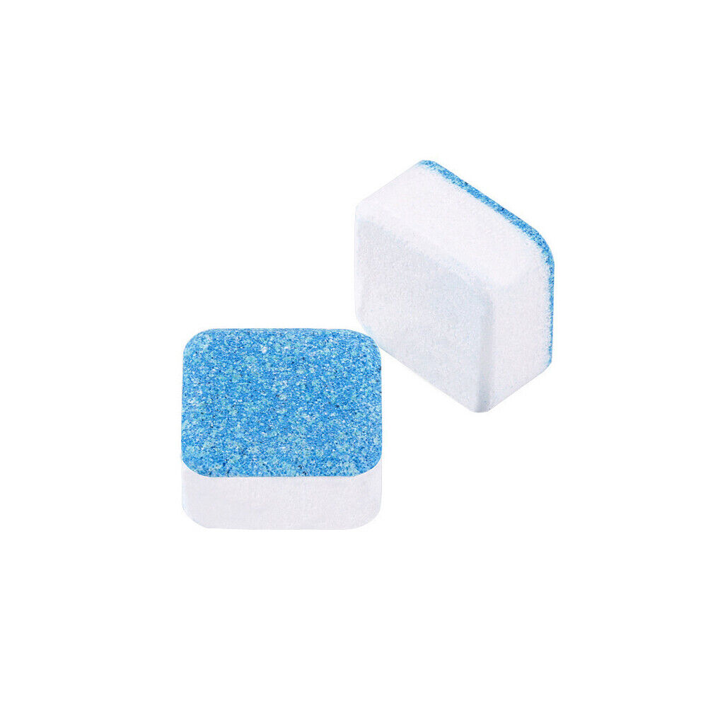 US 36-72 Pcs Solid Washing Machine Cleaner, Triple Decontamination Effervescent