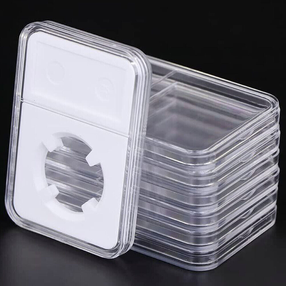 US 20-40 Pcs Coin Slab Display Holder Storage 40mm for AMERICAN SILVER EAGLE 1oz