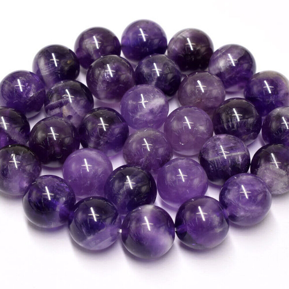 US Original Natural Stone Beads Gemstone Round Loose Beads For Jewelry Making