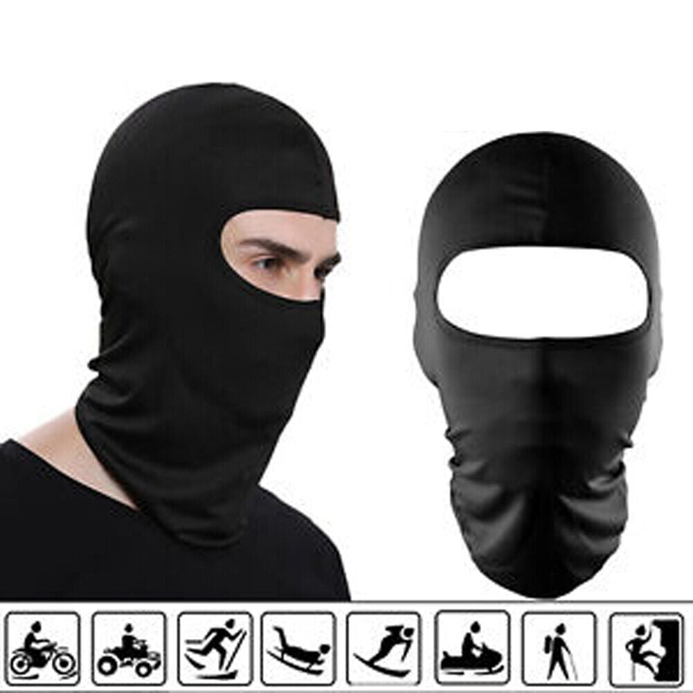 US 5-10 Pc Men's Ski Face Mask Warm Balaclava Sports Airsoft Motorcycle Hood Hat