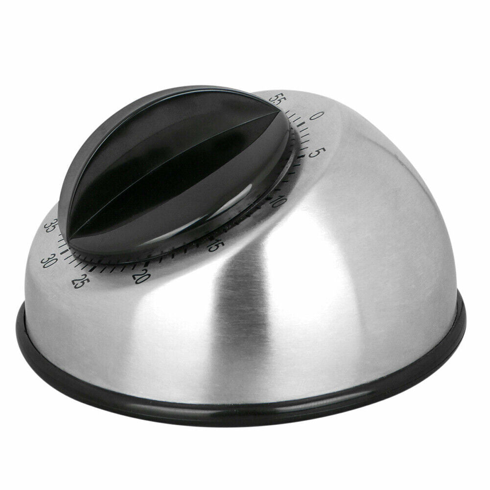 US 1-2 Pc Long Ring Bell Alarm Loud 60-Minute Kitchen Cooking Wind Up Timer