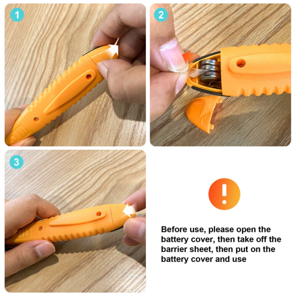 US 2-4 Pcs Electric Voltage Detector Pen Non-Contact Test Pen AC Sensor 12-1000V