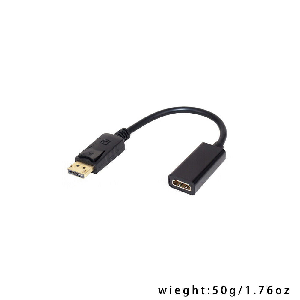 US 5-10 Pc DP Displayport Male to HDMI Female Cable Converter Adapter for PC