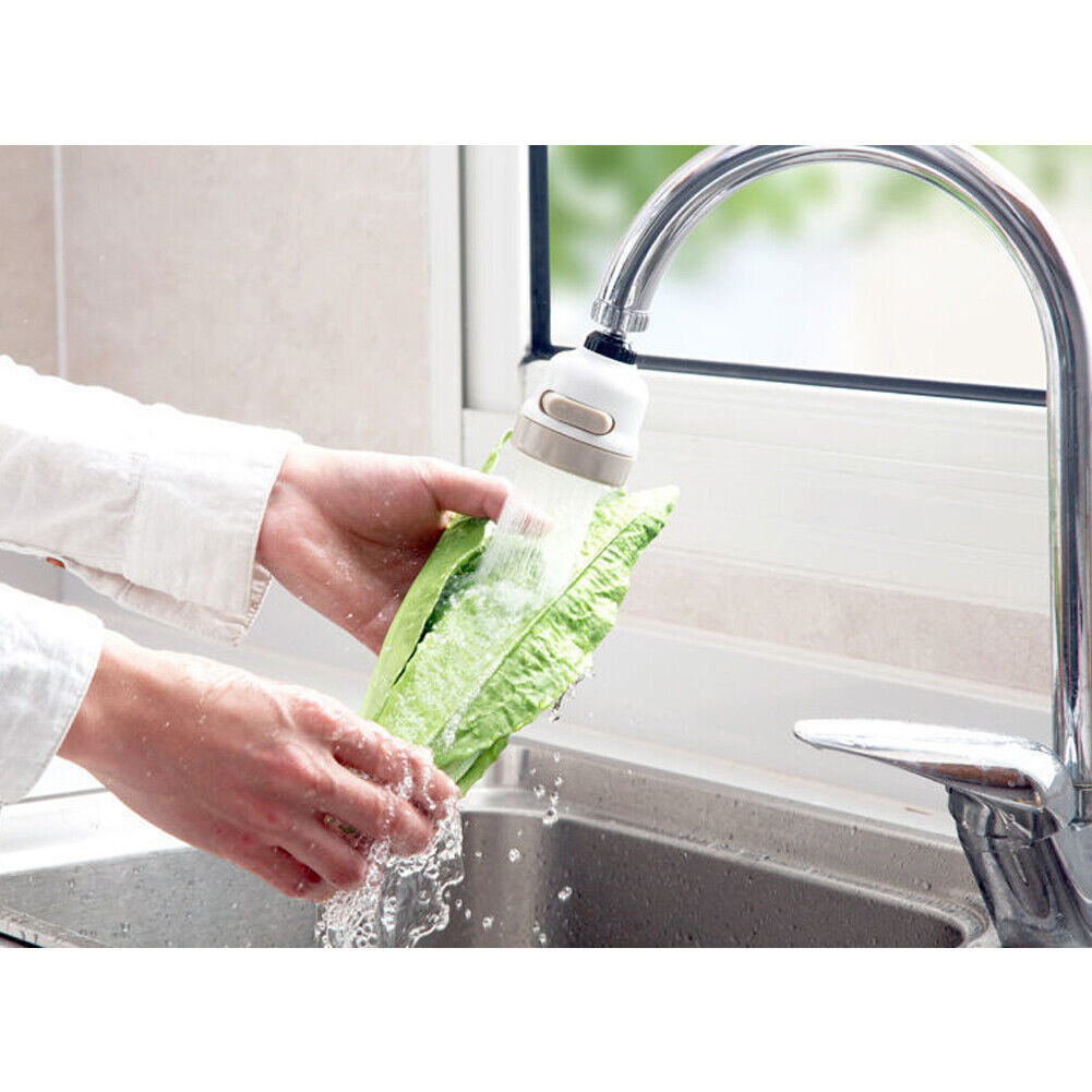 US 2-4 Pc 360 Degree Swivel Faucet Aerator Water Saving Tap Adjust Splash Filter
