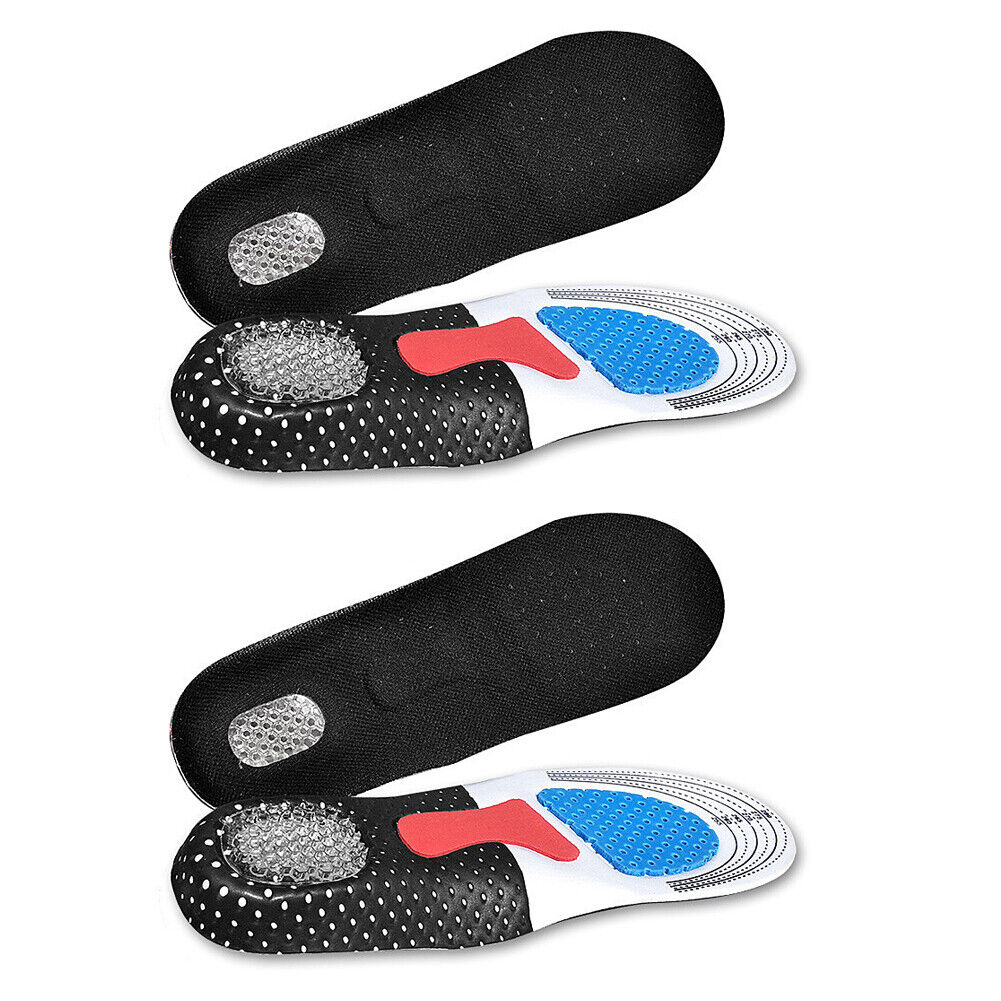 US Orthotic Arch Support Shoe Insoles for Plantar Fasciitis Flat Feet Heel Pain