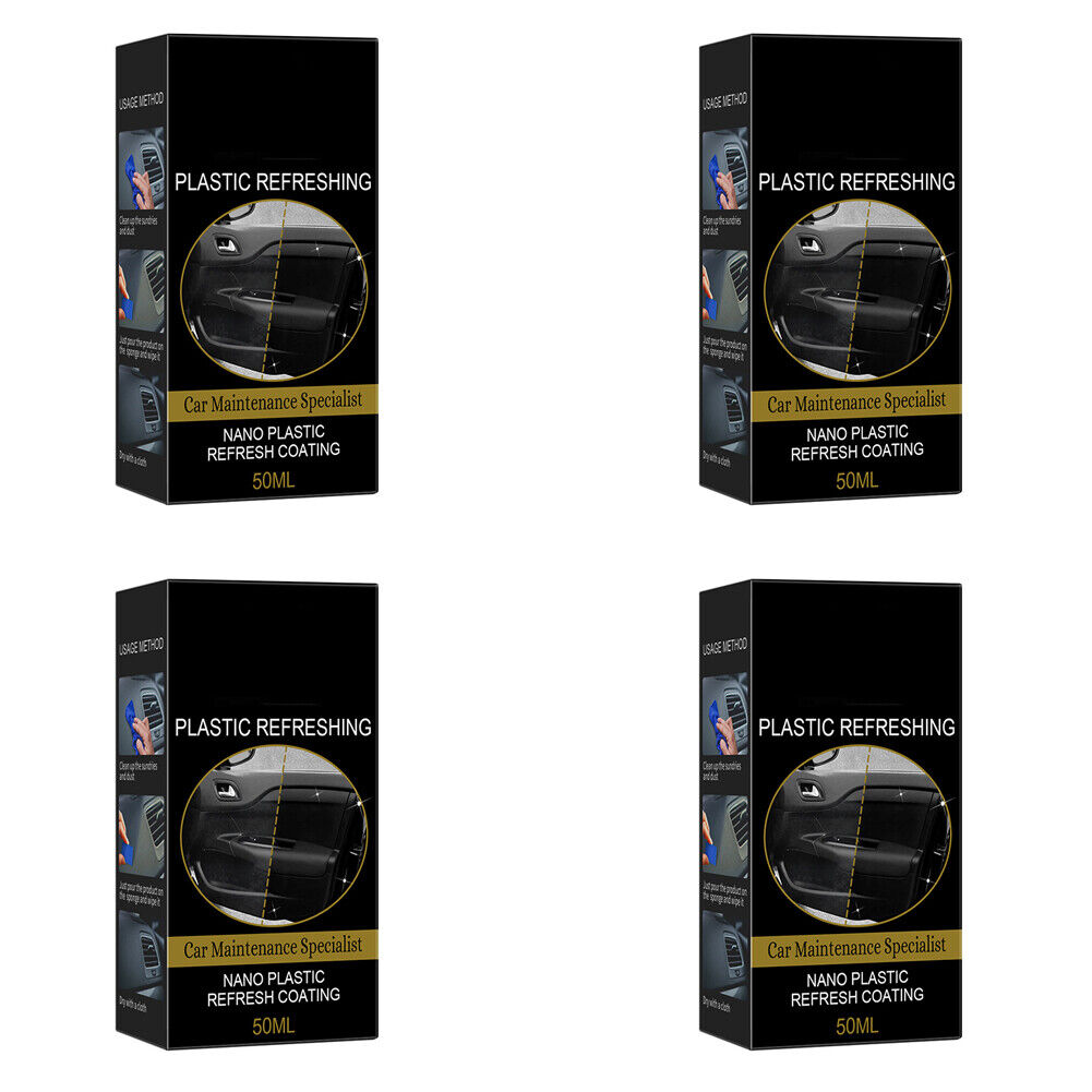 US Car Plastic Revitalizing Coating Plastic parts Refurbish Agent Kit Dustproof