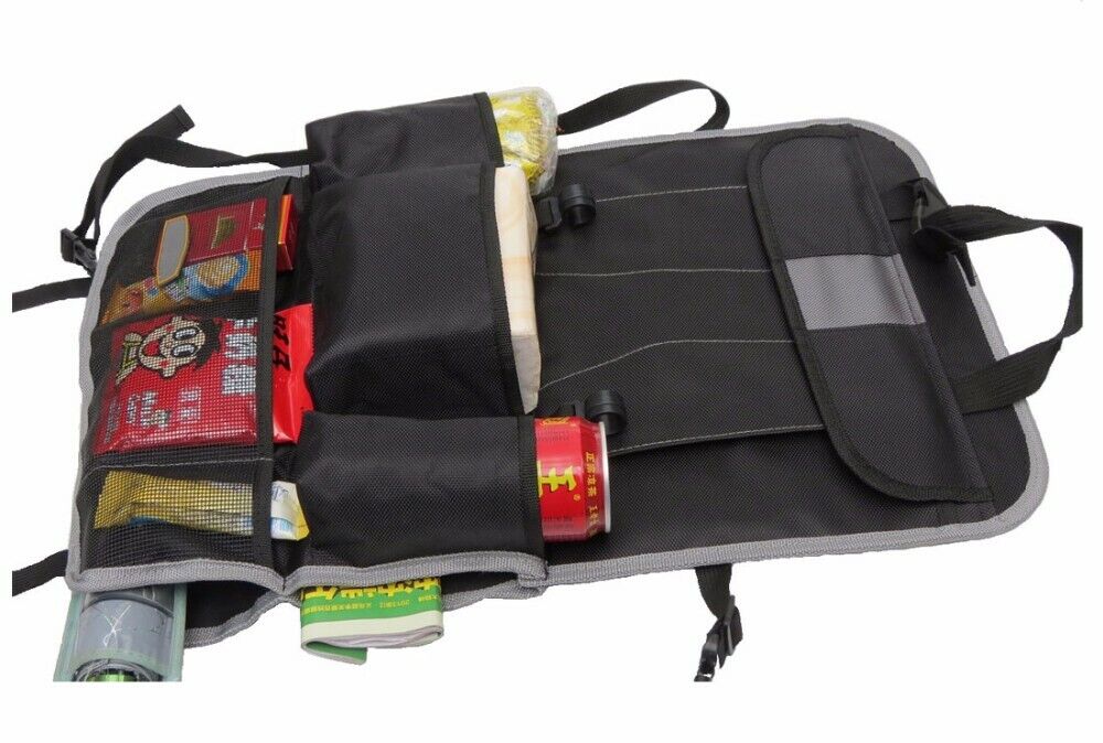 Multi-Pocket Car Seat Back Hanging Holder Storage Bag Organizer, 23" x 14"