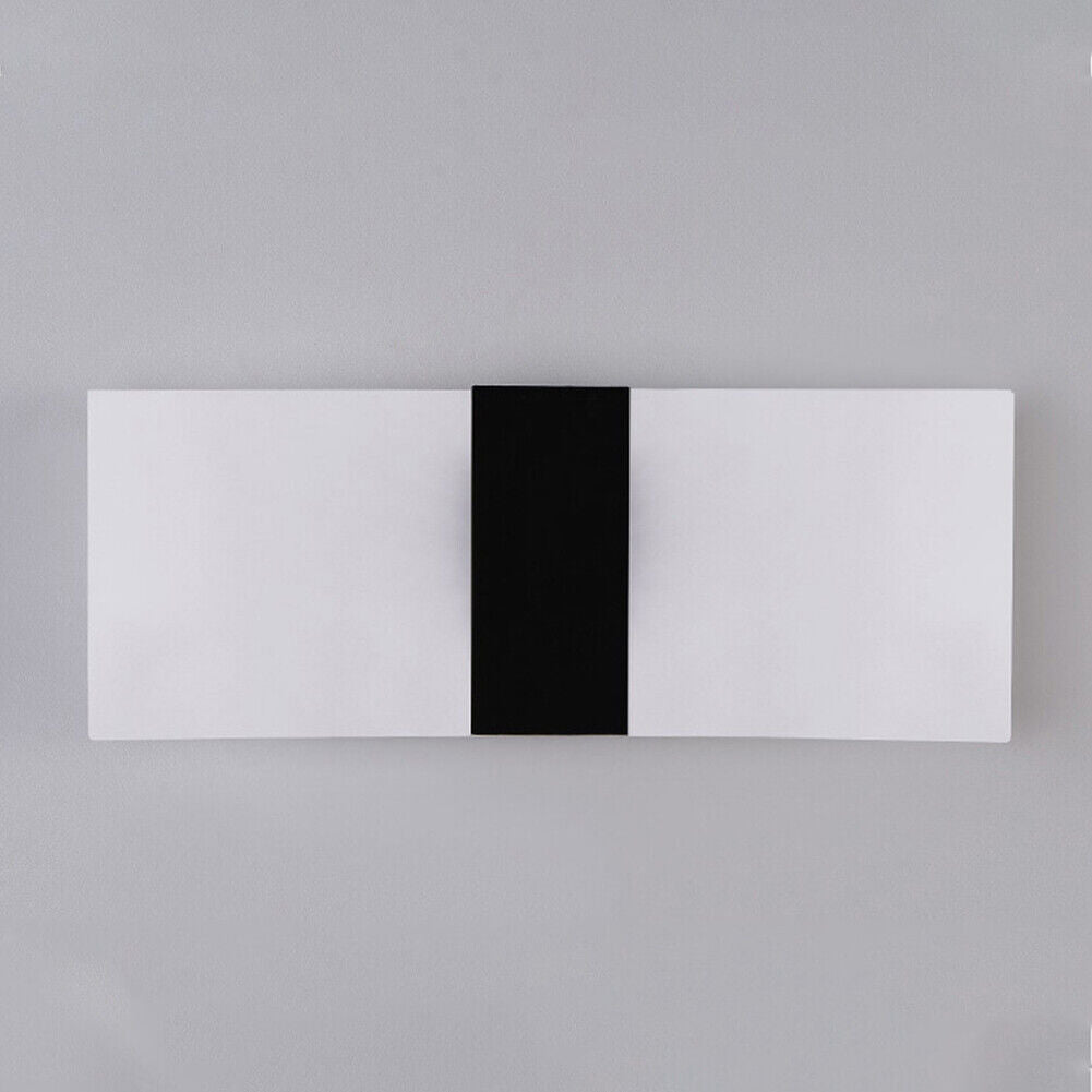 US 1-2 Pack Modern LED Wall Sconce Dimmable Up Down Cube Light Lamp Fixture