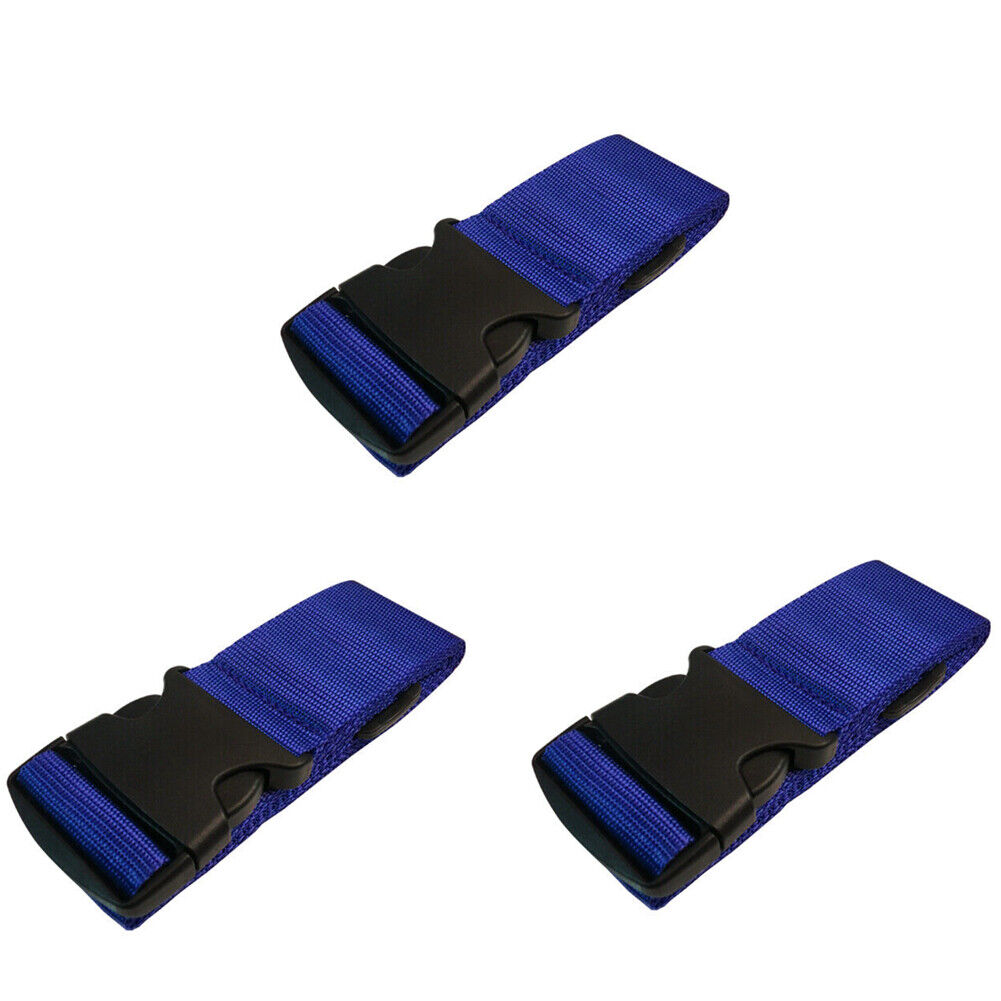 US 3-6 Pack Travel Luggage Suitcase Strap Belt Baggage Backpack Bag Package TSA