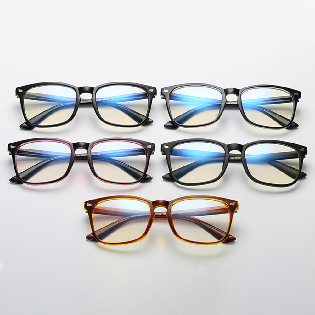 US 2-4 Pairs BLUE LIGHT BLOCKING GLASSES COMPUTER GAMER GAMING TV MEN/WOMEN