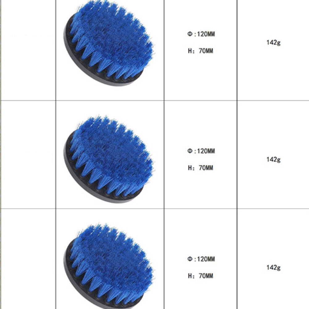 US 4-8 Car Wheel Tire Cleaning Brush Set Detailing Kit Auto Washing Clean Tools