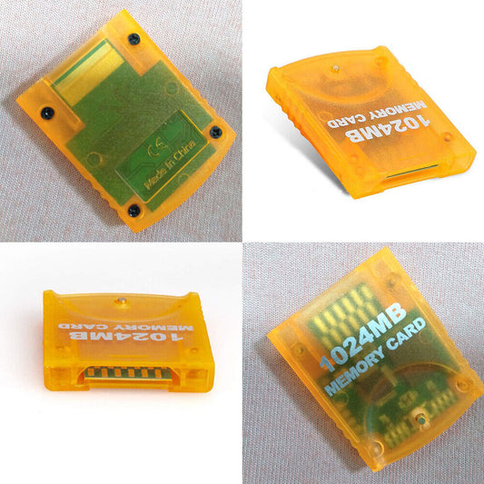 US 1024MB Memory Card for the Nintendo Wii GameCube Huge Storage 1GB