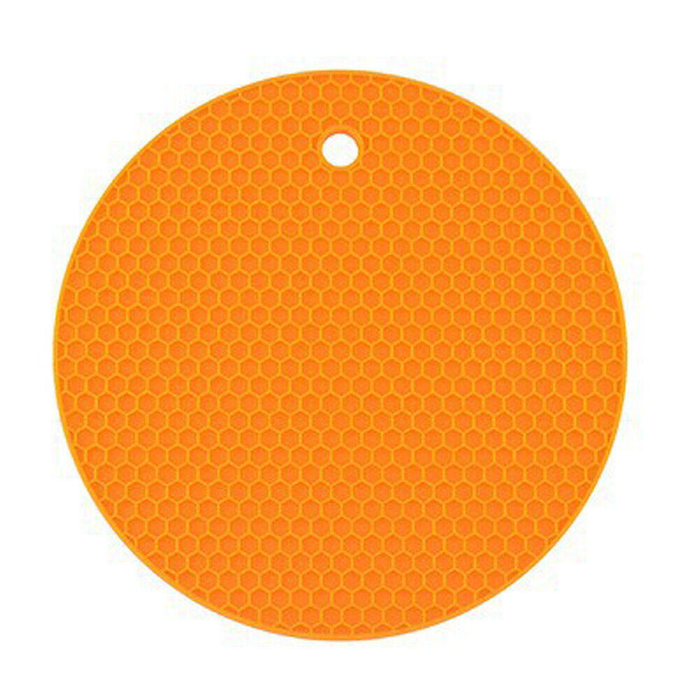 US 7-14 Pack Silicone Hot Pot Holder Trivet Mat Non Stick Heat Resistant Kitchen