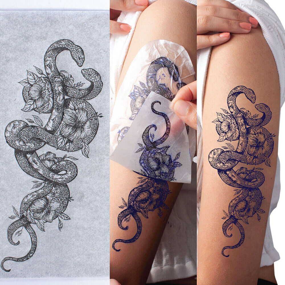 US 30-60 Sheet Tattoo Transfer Paper Stencil Thermal Tracing Hectograph DIY