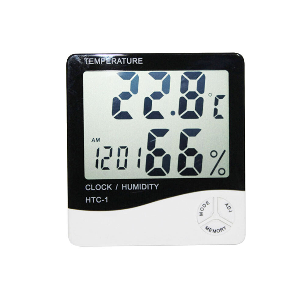 US 2-4 Pcs Digital LCD Thermometer Hygrometer Indoor Humidity Temperature Meter