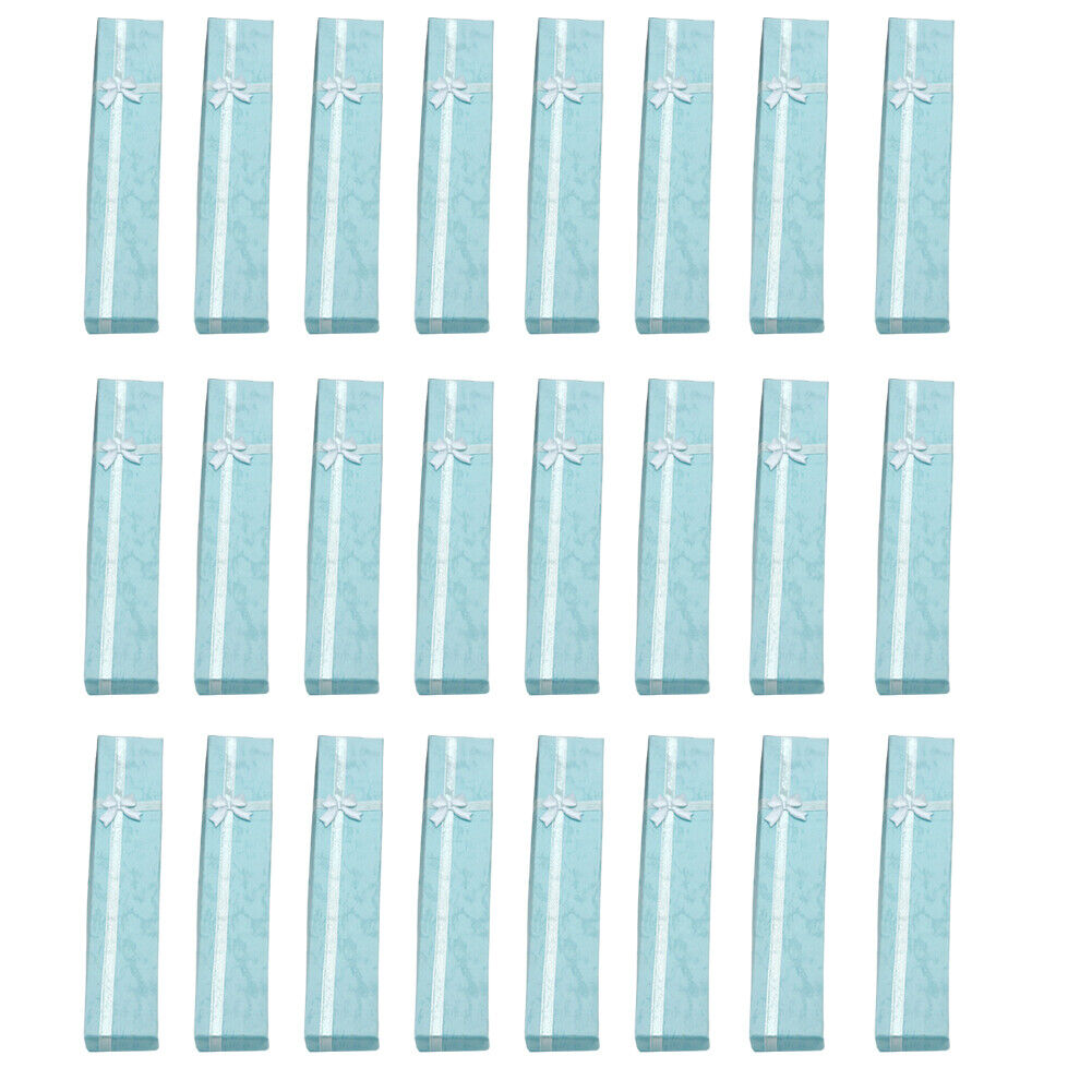 US 24 Pack Empty Jewelry Gift Boxes Bulk Set for Jewelry, Pens, Press On Nails