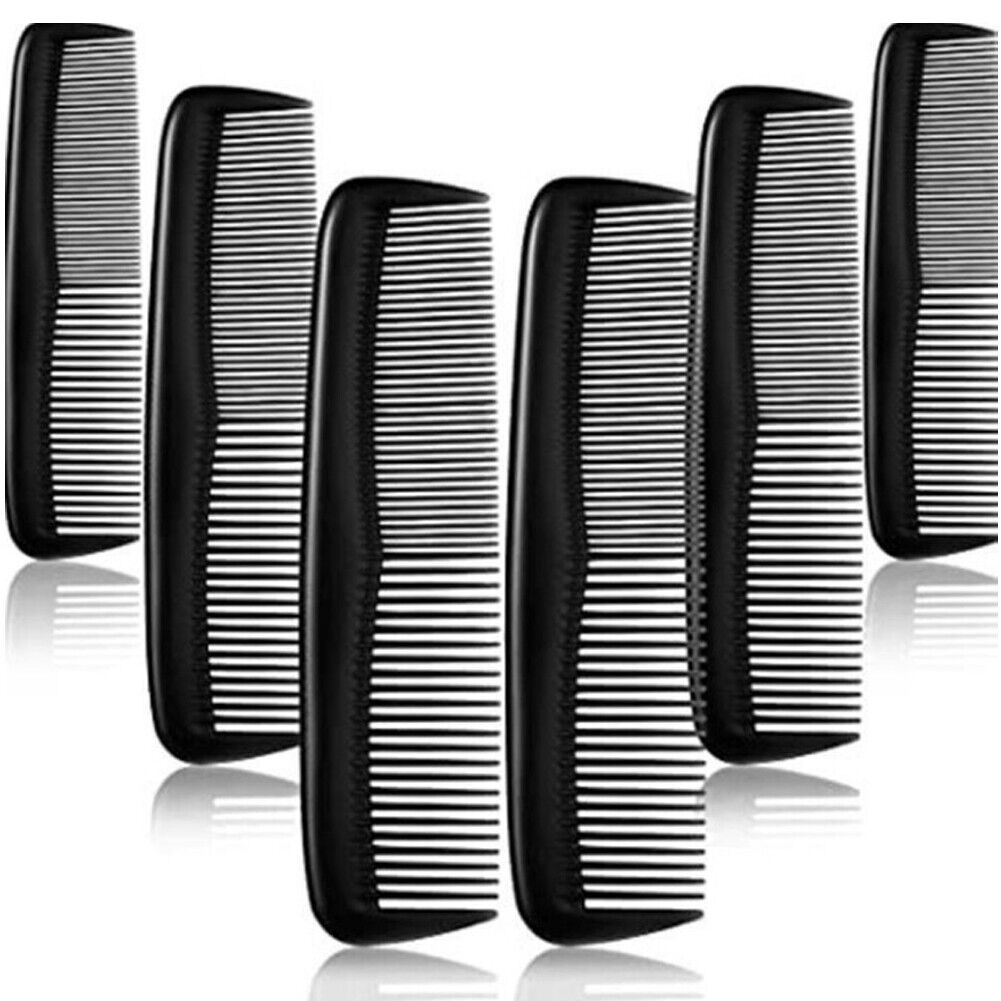 US 12-24 Pack Pocket Hair Comb 5" Beard & Mustache Combs for Men's Hair Beard