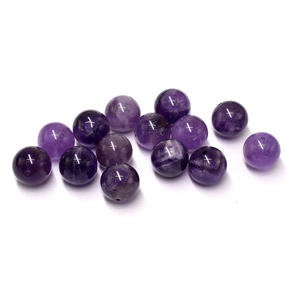 US Original Natural Stone Beads Gemstone Round Loose Beads For Jewelry Making