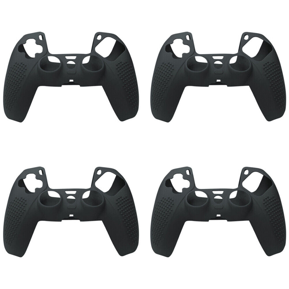 US 2-4 Pack Anti-Slip Silicone Cover Case PS5 Controller Soft Protective Rubber