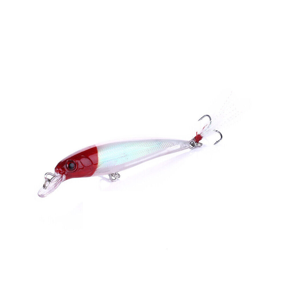 US 10-20 Pcs Mesmerizing Jerking Movement Casting Distance Jerkbaits