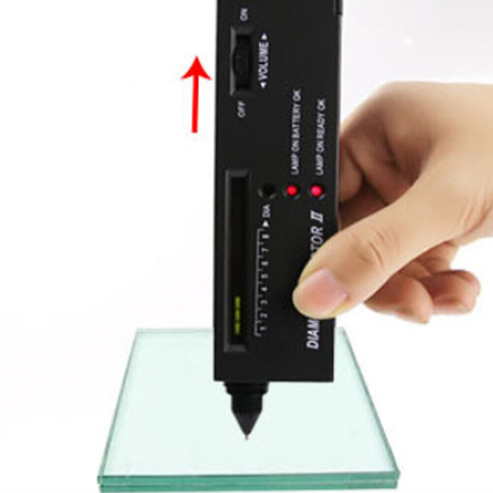 US Jeweler diamond tool kit : Portable Diamond Tester - 60X Illuminated Loupe
