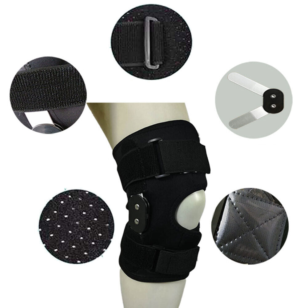 US 1-2 Pack Adjustable Compression Knee Patellar Tendon Support Brace Joint Wrap