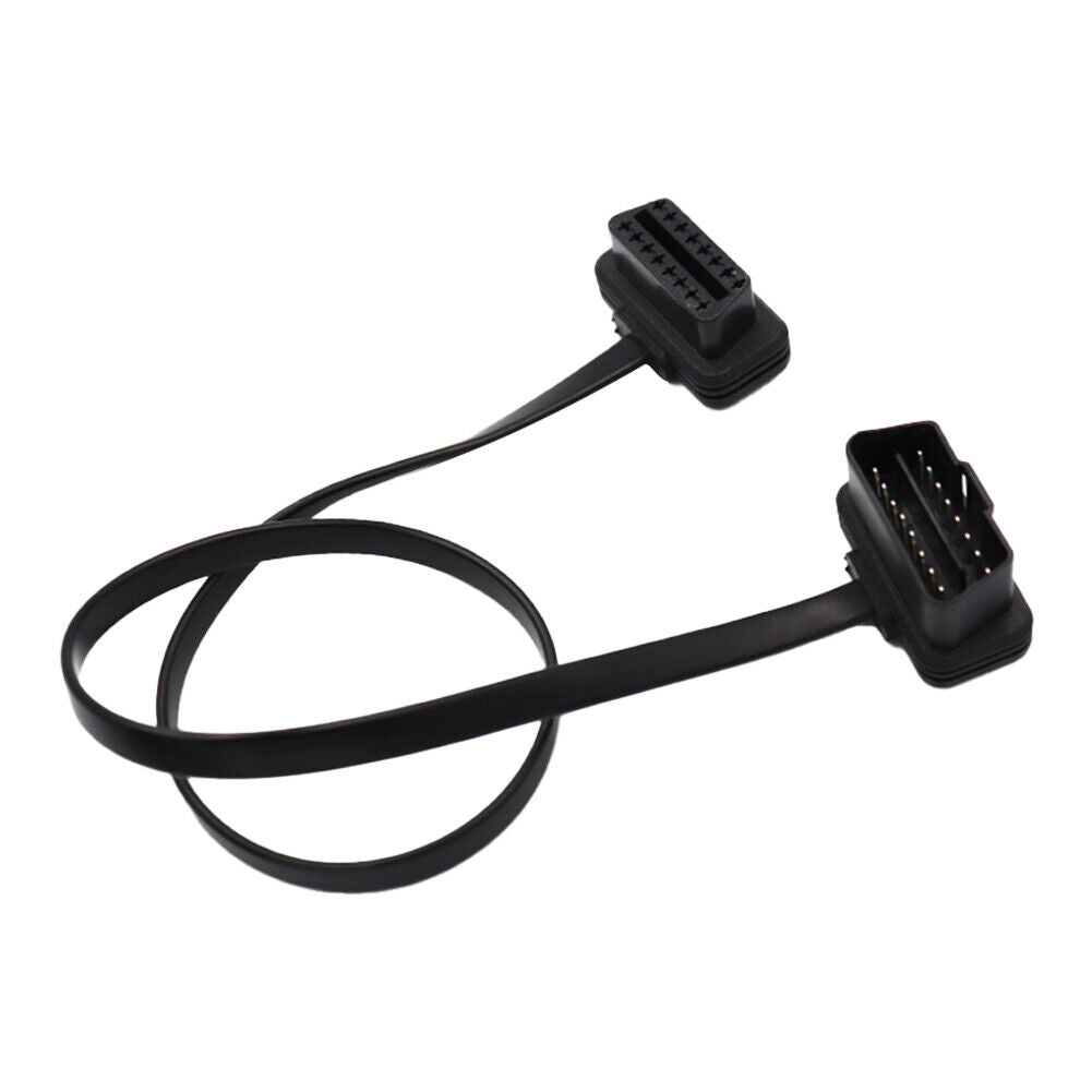 US OBD2 16 Pin Male to Female Socket Plug ELM327 Diagnostic Extension Cable Lead