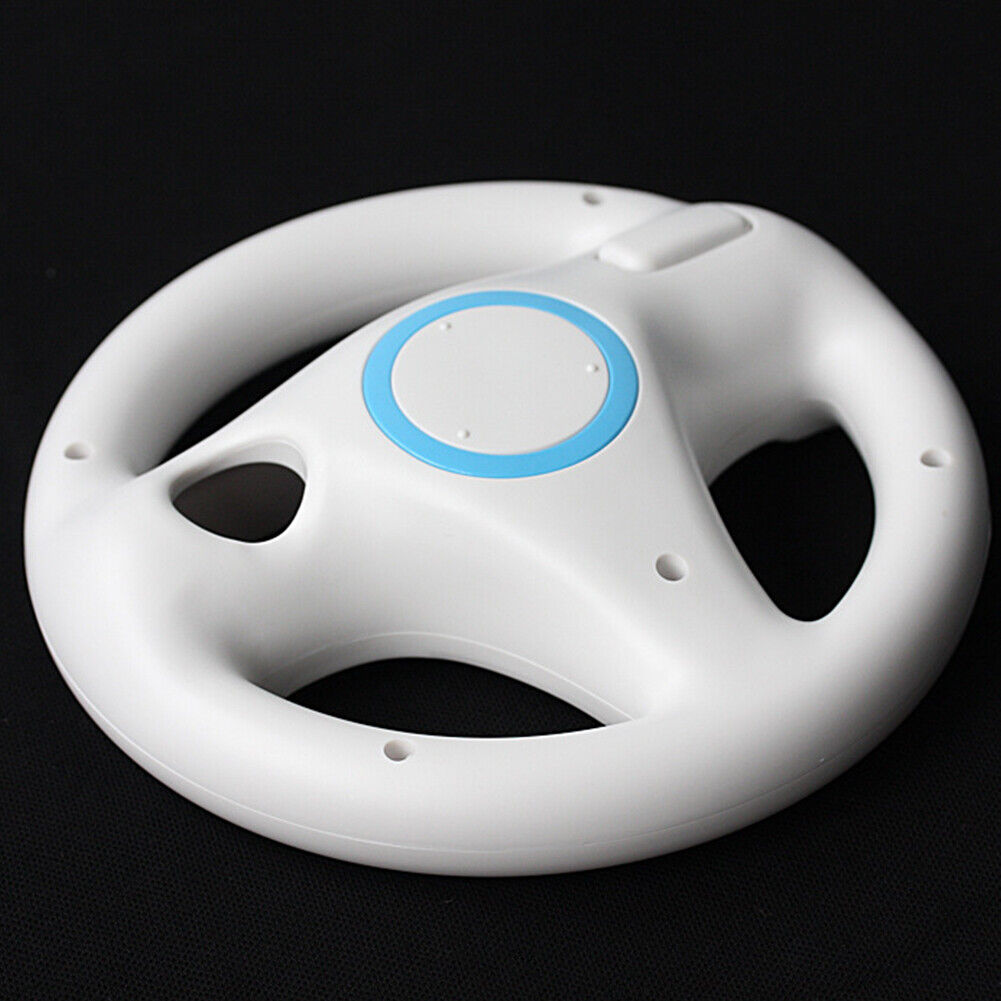 US 2-4 Pack Mario Kart Racing Steering Wheel for Nintendo Wii Remote Controller