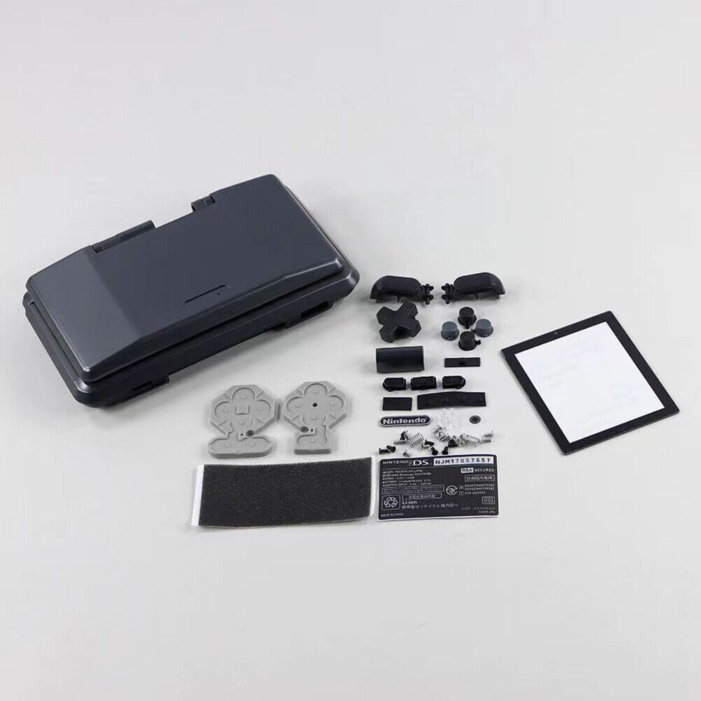 US Shell Housing for Original Nintendo DS Replacement Screen Tools Silver Black