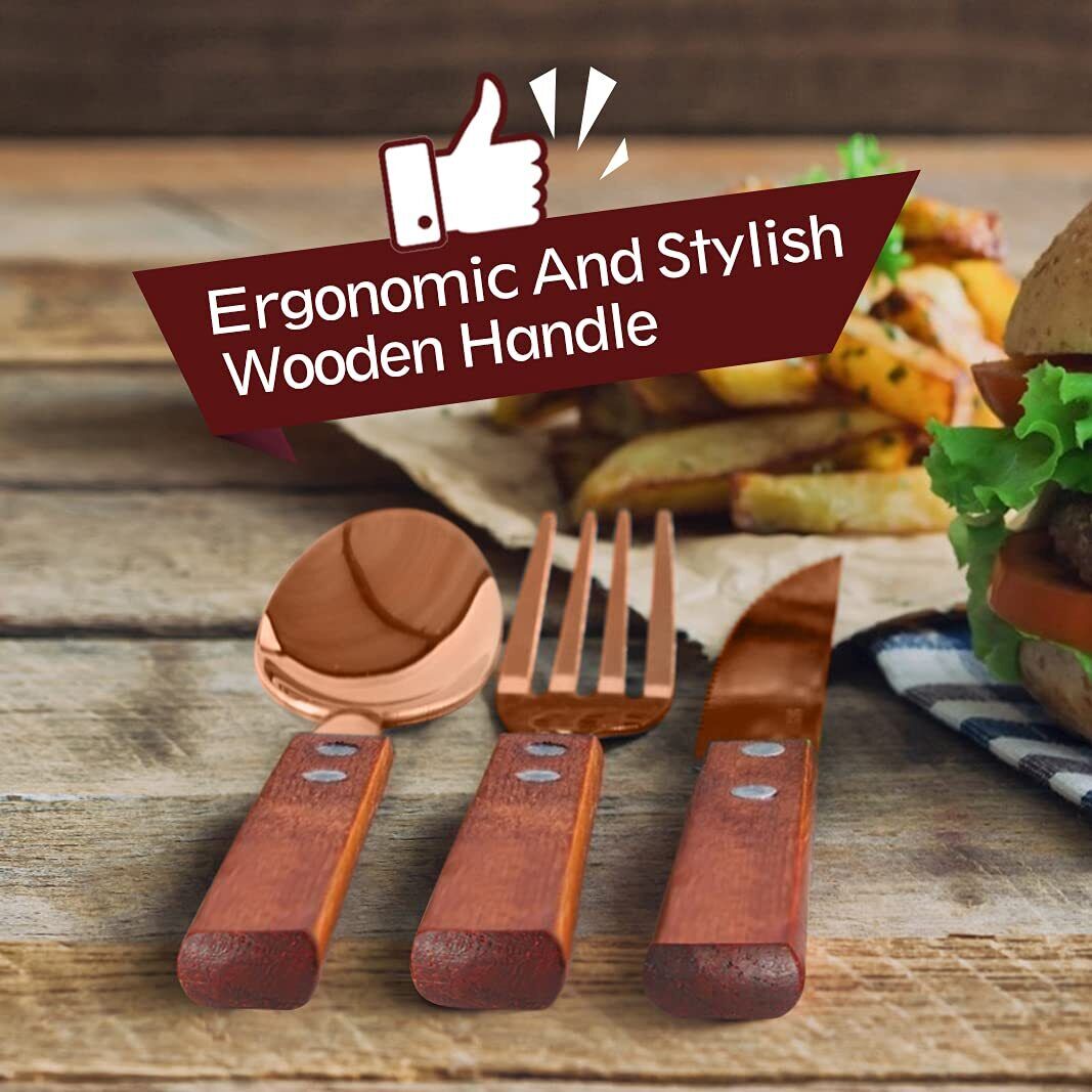 Reusable Camping Travel Utensils with Carrying Pouch， Flatware Set of Stainless