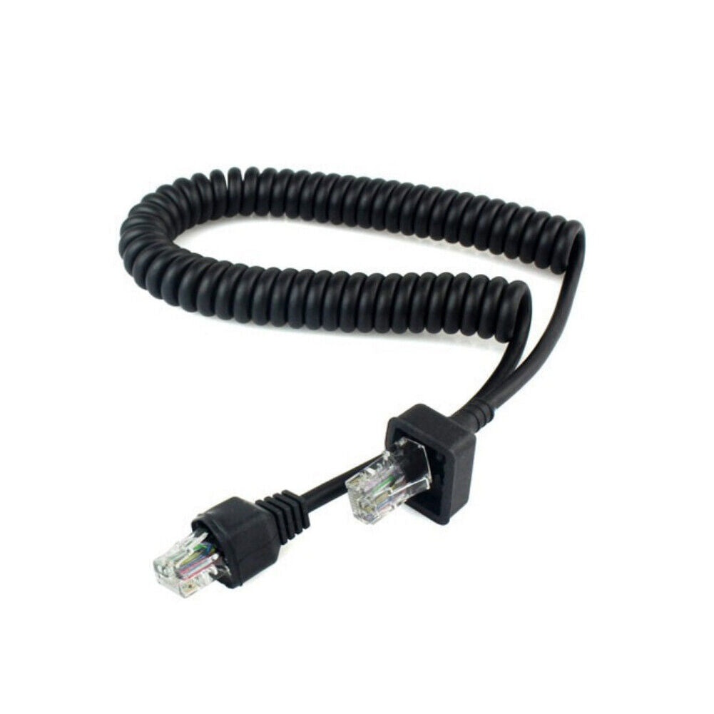 US 2-4 Pack The 8 Pin Replacement Speaker Mic Cable for Kenwood TK-/8108/868G