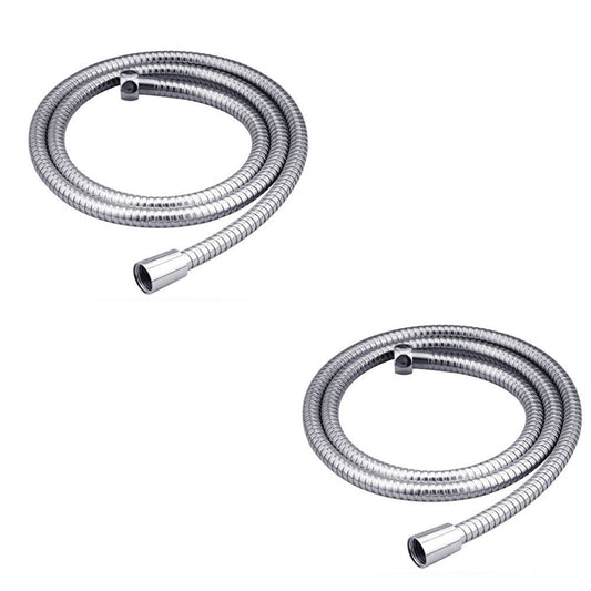 US 2-4 Pack 1.5m / 5 Ft Shower Hose Extra Long Bathroom Hand Held Flexible Tube