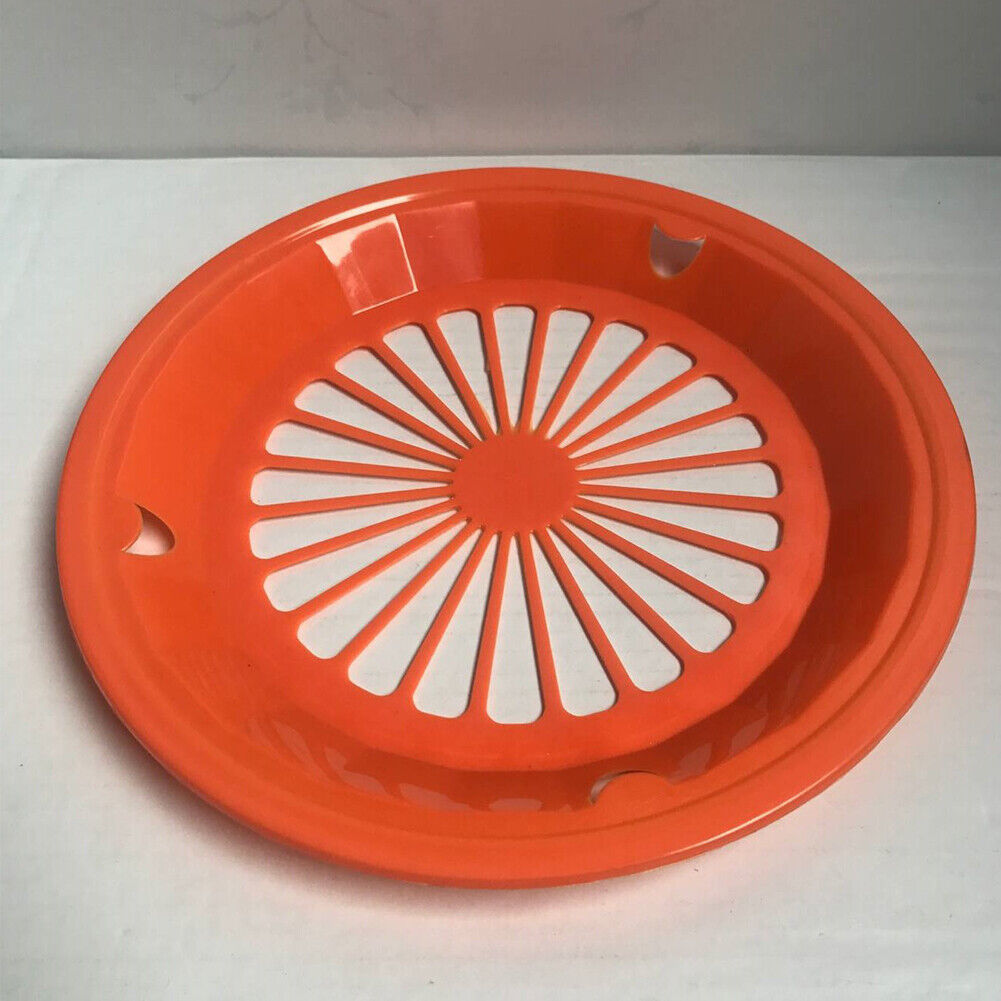 US 20-40 Pack Plastic Paper Plate Holders, Picnic Supplies, 4 Colors 10 Inches
