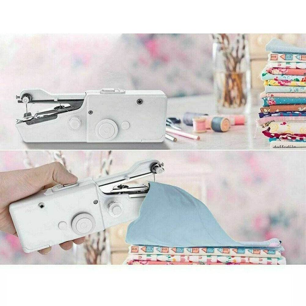 US 1-2 Pack Held Sewing Machine Mini Portable Cordless Perfect Electric Supplies