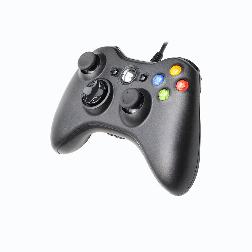 US 1-2 Pack Wired Controller USB For Compatible With Xbox 360/ Windows 7 8 10 11