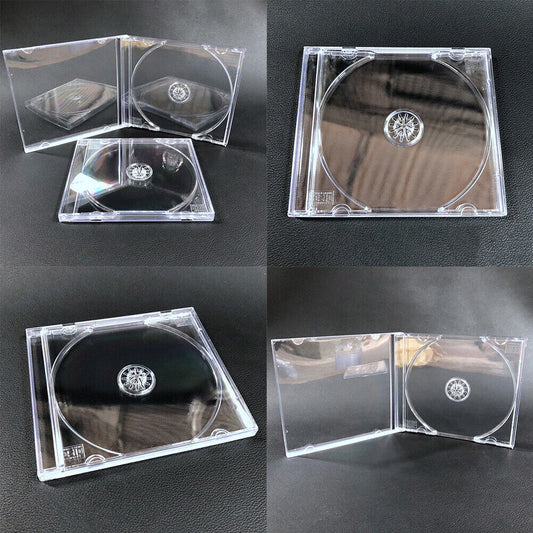 US 10-20 Pack Empty Game Case Box Single CD Jewel PS1 Dreamcast Replacement Case