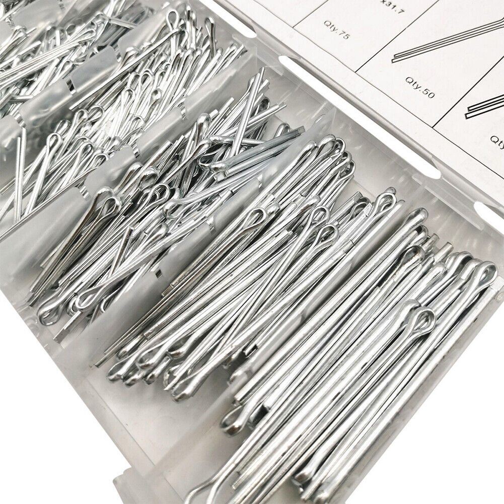 US 1-2 Set HFS(R) 555-Piece Cotter Pin Assortment Kit
