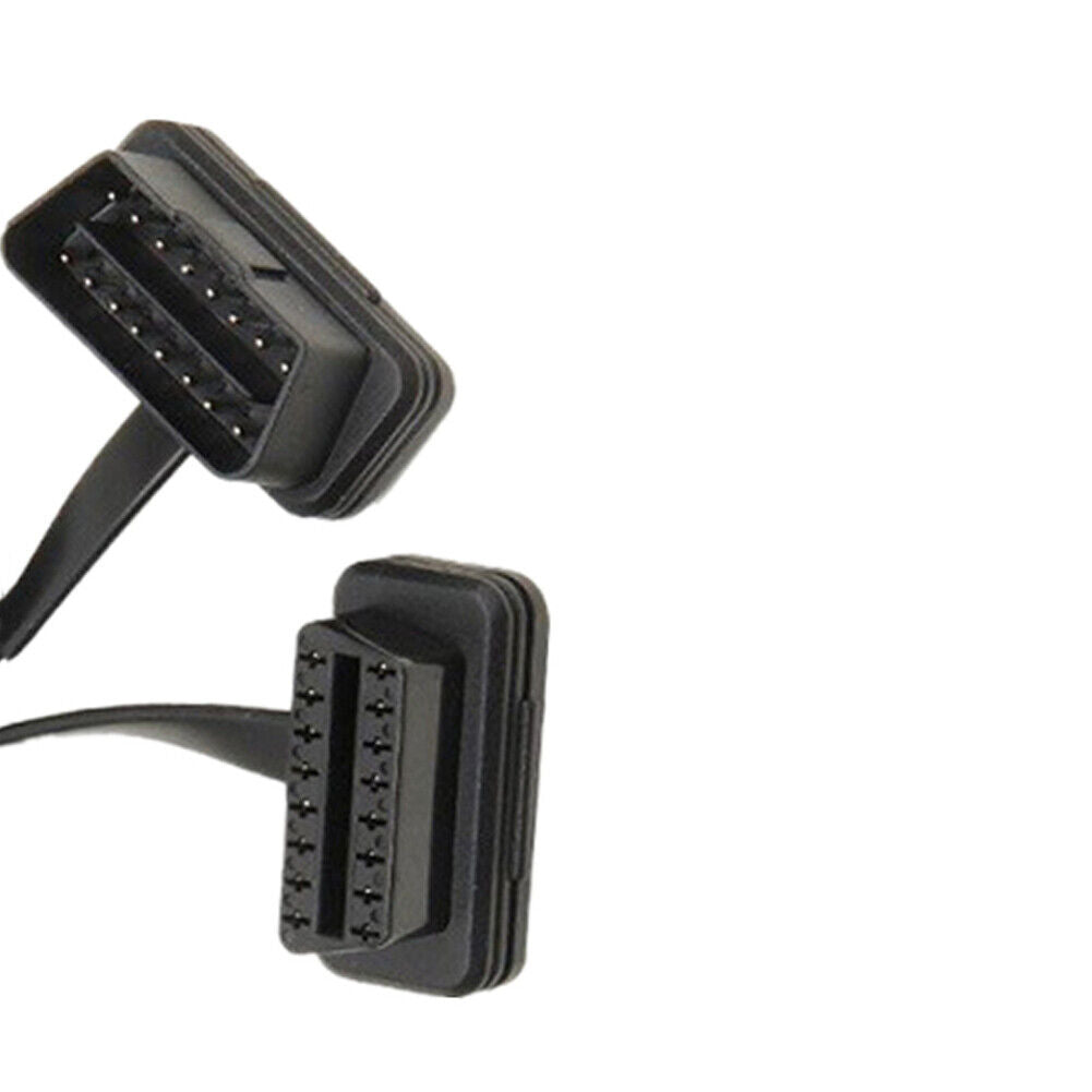 US OBD2 16 Pin Male to Female Socket Plug ELM327 Diagnostic Extension Cable Lead
