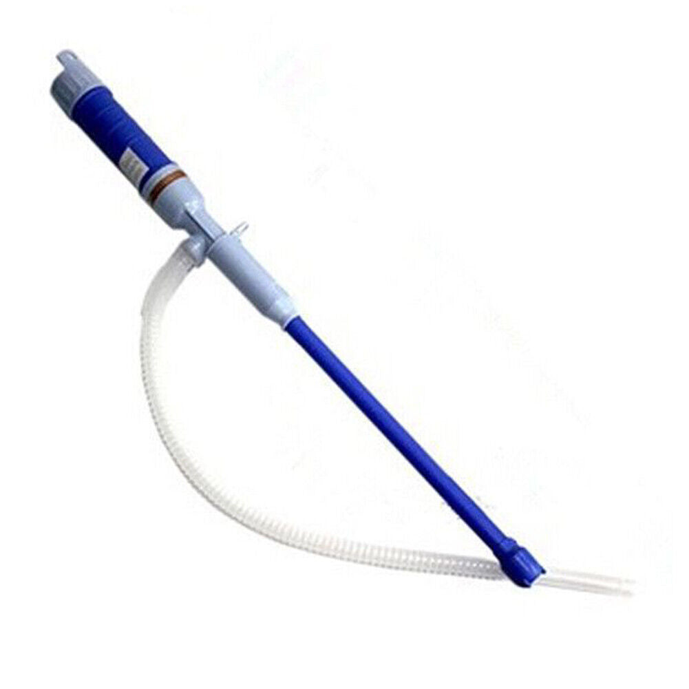 US Battery Powered Electric Fuel Transfer Siphon Pump Gas Oil Water 2.2 GPM