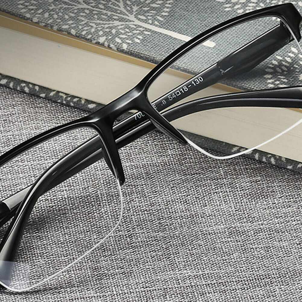 US 4-8 Pack Reading Glasses Readers Men Women Square Frame Spring Hinge Durable