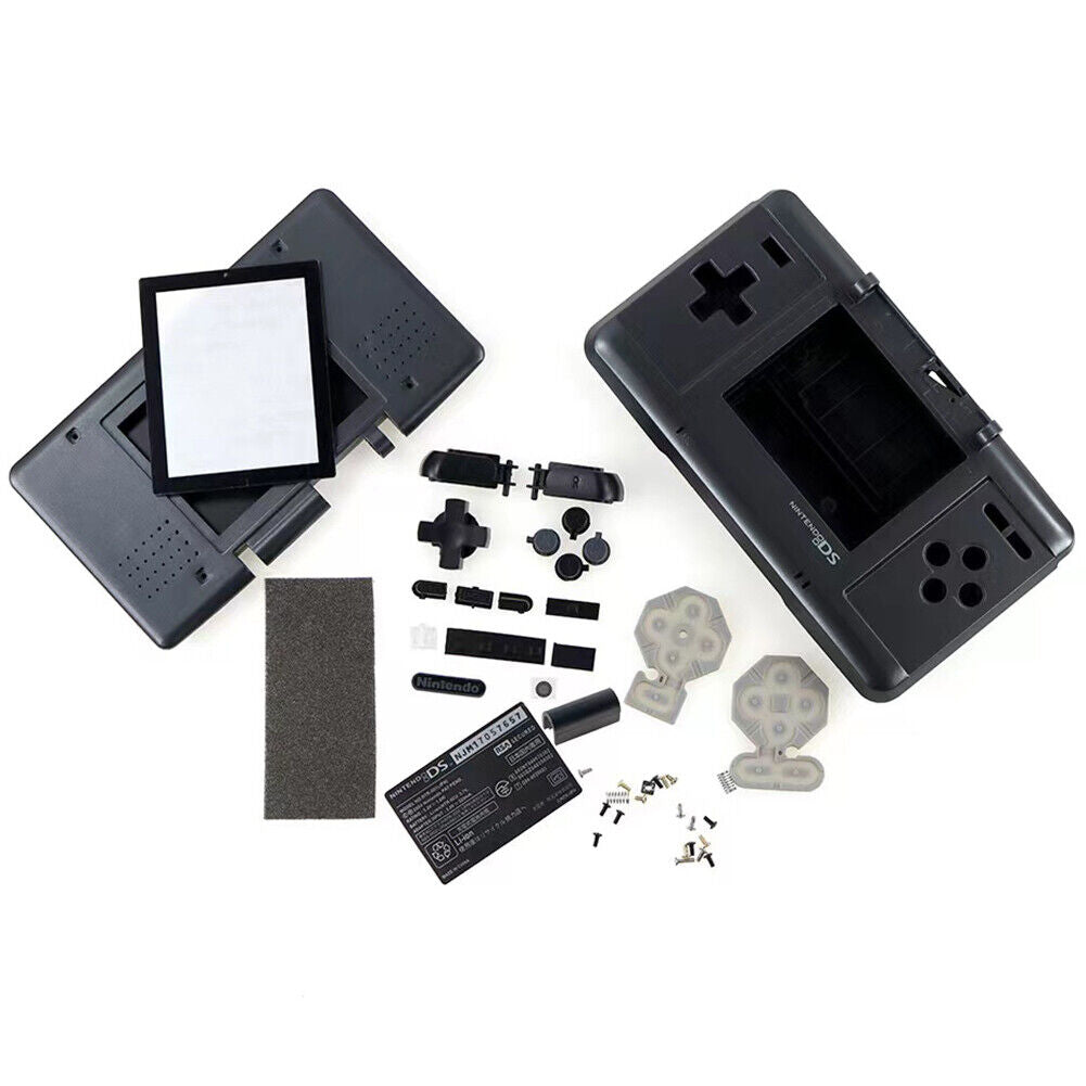 US Shell Housing for Original Nintendo DS Replacement Screen Tools Silver Black