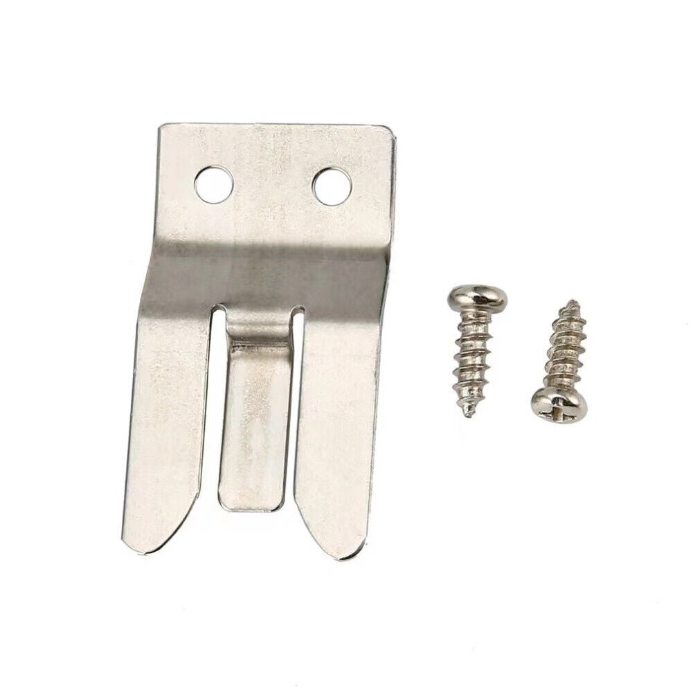 US 10-20Pcs Workman MH2 CB Ham Radio Microphone Hanger Holder Mic Clip w/ Screws