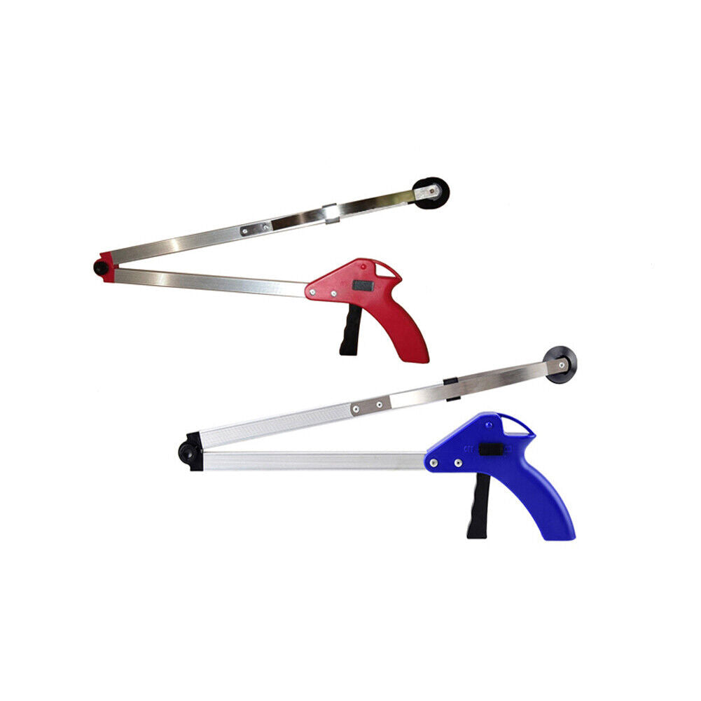 US 2-4 Pc Heavy Duty Mobility Grip Hand Long Handled Trash Litter Garbage Picker
