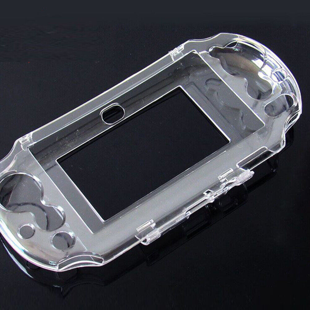 US2-4Pc Transparent Clear Full Housing Case Shell PS VITA 2000W/Screen Protector