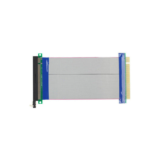 US 1-2 Pc PCI-E Express 16X-16X Power Riser Extender Card Molex IDE Ribbon Cable