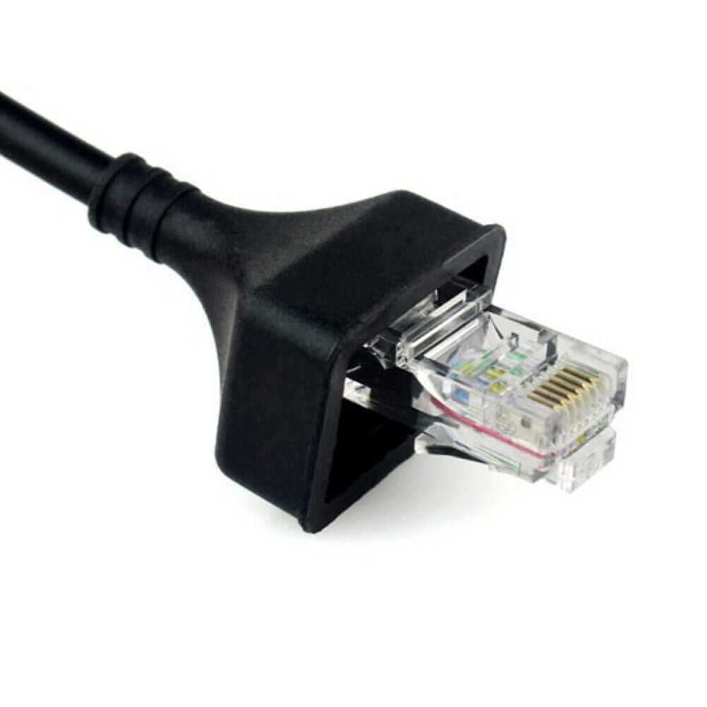US 2-4 Pack The 8 Pin Replacement Speaker Mic Cable for Kenwood TK-/8108/868G