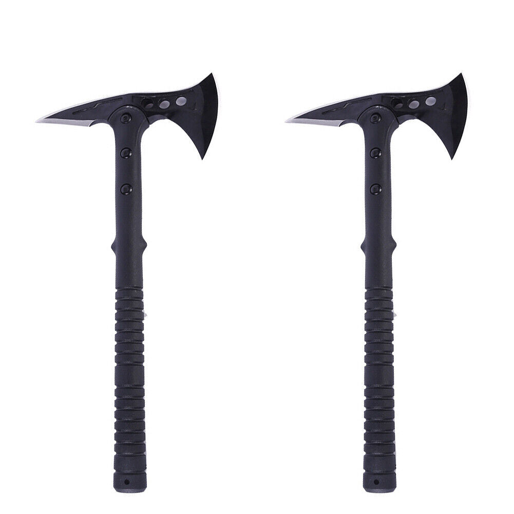 US 1-2 Pack Tomahawk Outdoor Tactical Hatchet Survival Sports Camping Axes Knife